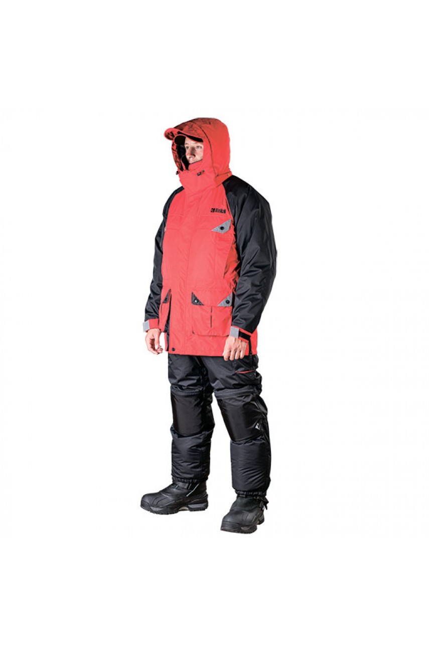 Костюм зимний Alaskan Original красный/черный 2XL (куртка+полукомбинезон) модель AJO_RB_2XL от Alaskan