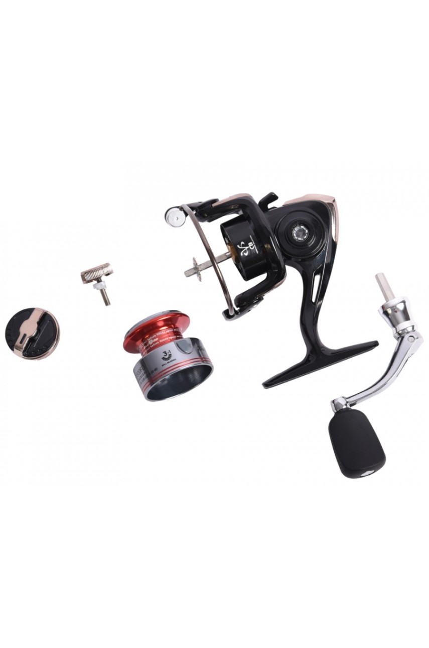 Катушка безынерционная Black Side Yeti 800 FD (3+1 подш.) модель BSY800FD от Black Side