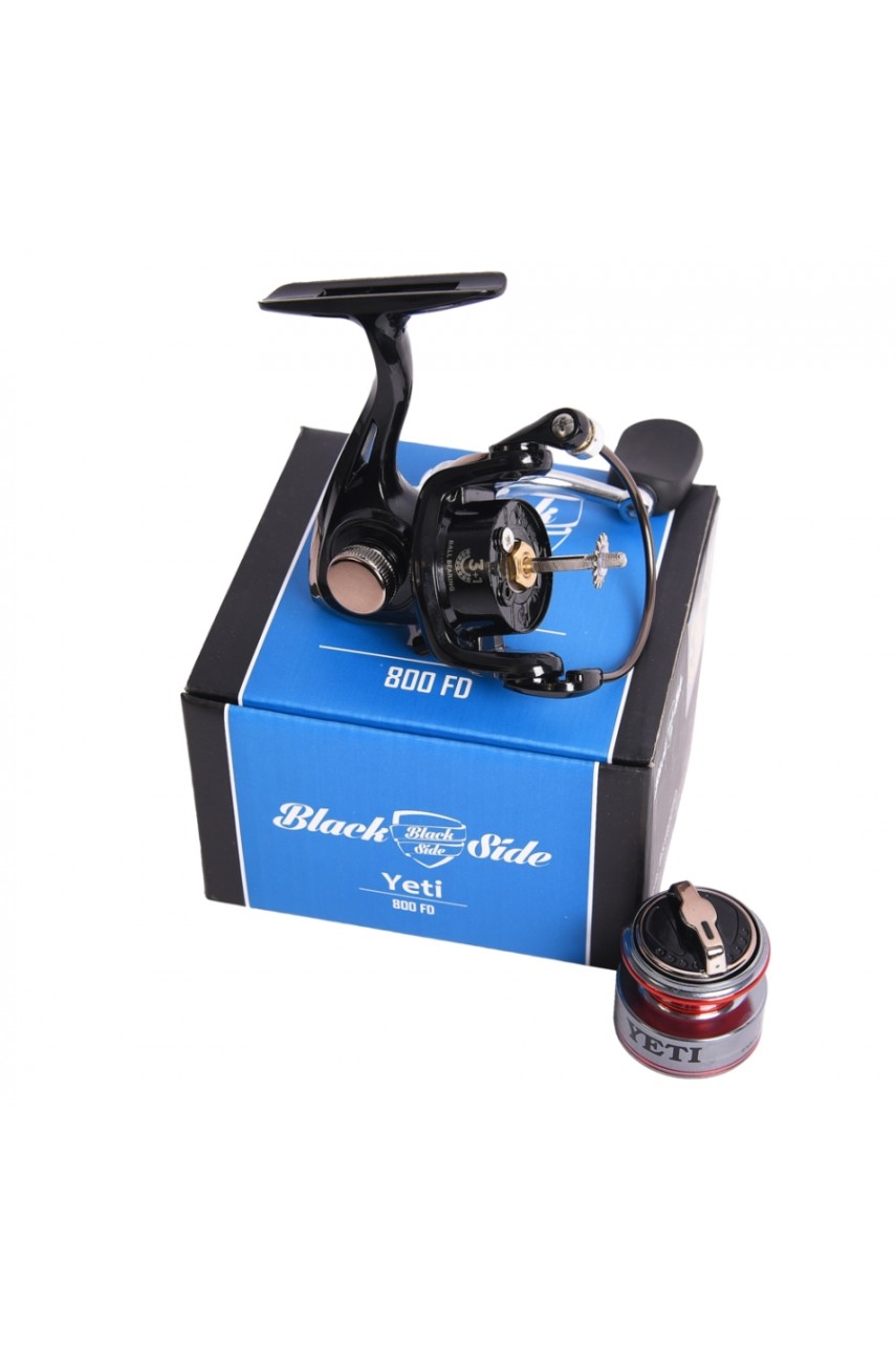 Катушка безынерционная Black Side Yeti 800 FD (3+1 подш.) модель BSY800FD от Black Side
