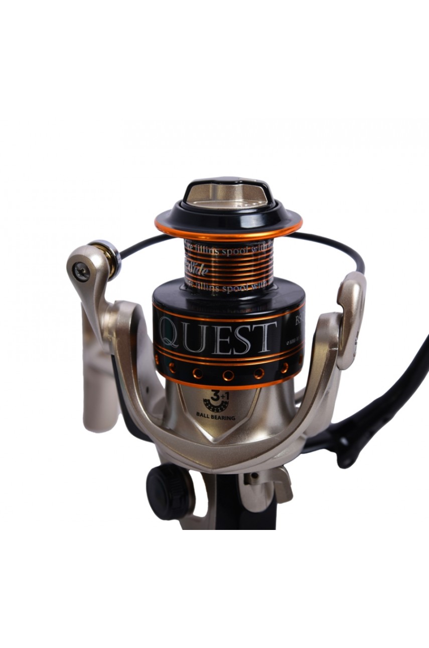 Катушка безынерционная Black Side Quest 3000 FD  (3+1 подш.) модель BSQ3000FD от Black Side