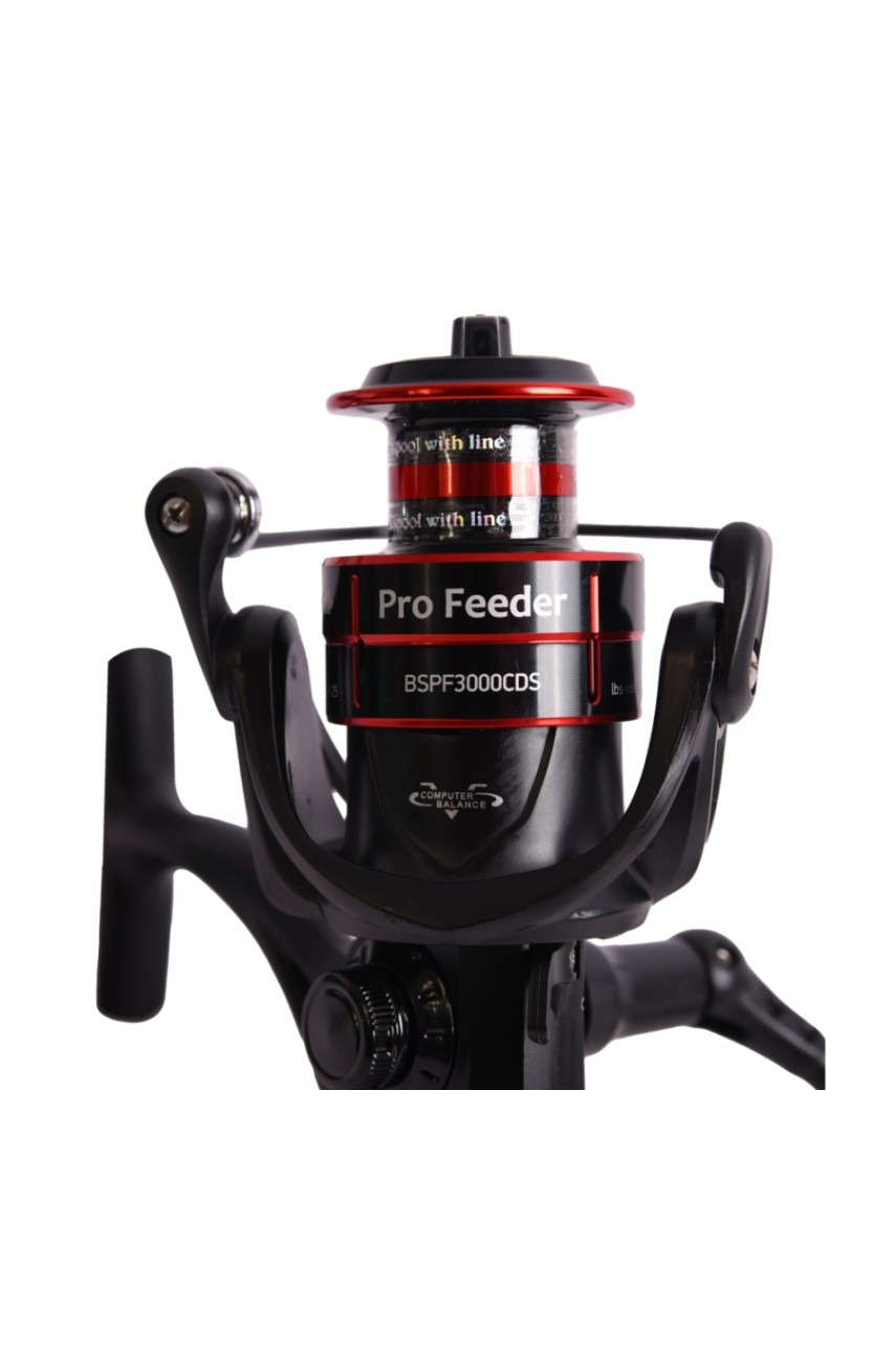 Катушка безынерционная фидерная Black Side Pro Feeder 5000CDS (3+1 подш.) модель BSPF5000CDS от Black Side