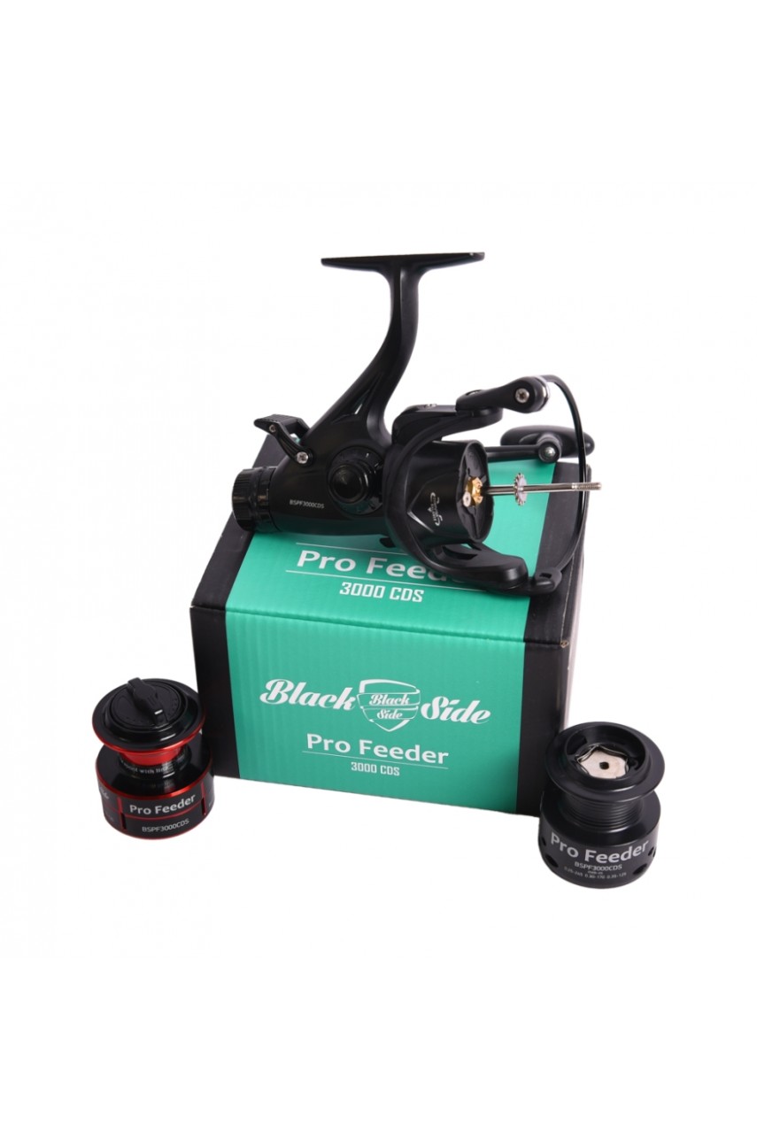 Катушка безынерционная фидерная Black Side Pro Feeder 5000CDS (3+1 подш.) модель BSPF5000CDS от Black Side