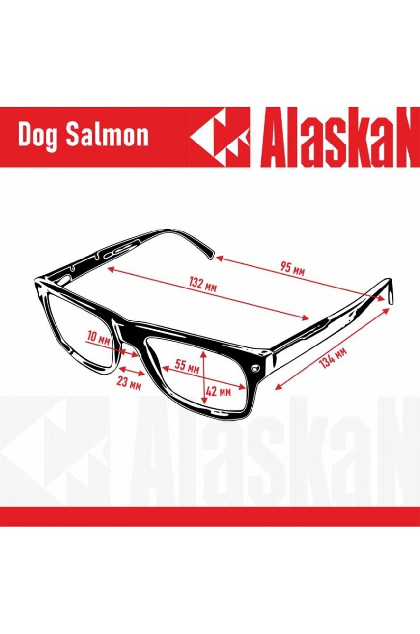 Поляризационные очки Alaskan AG24-02 Dog Salmon brown модель AG24-02 от Alaskan