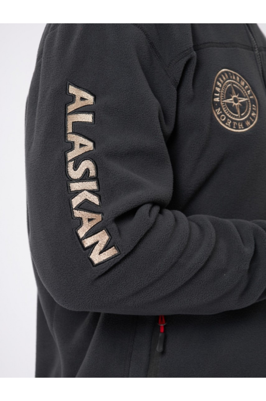 Куртка флисовая Alaskan North Wind темно-серый р-р XXL модель AFJNWGXXL от Alaskan