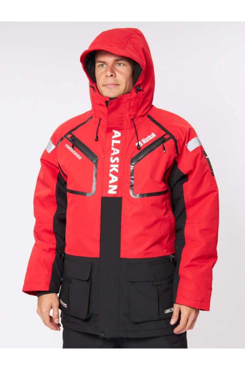 Костюм зимний Alaskan Cherokee поддерживающий XXXL красный/черный модель AWSCRBXXXL от Alaskan