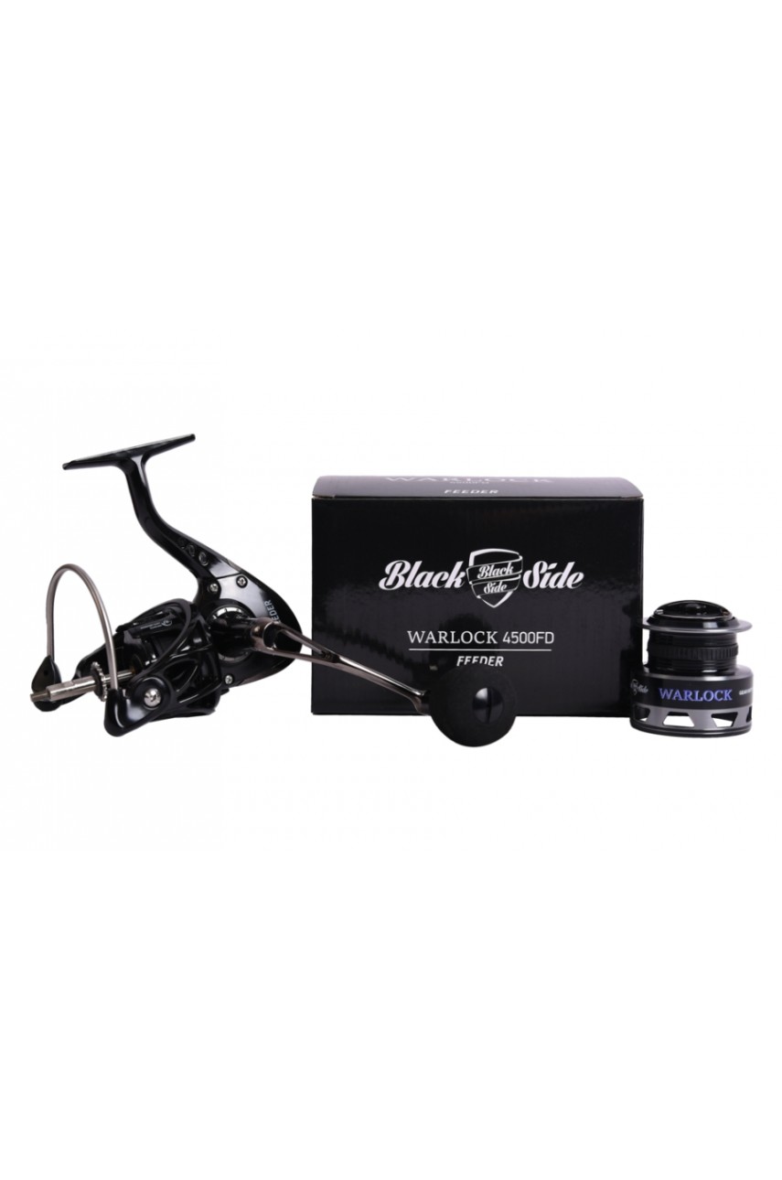 Катушка безынерционная фидерная Black Side Warlock 4500FD (7+1 подш.) модель BSW4500FD от Black Side