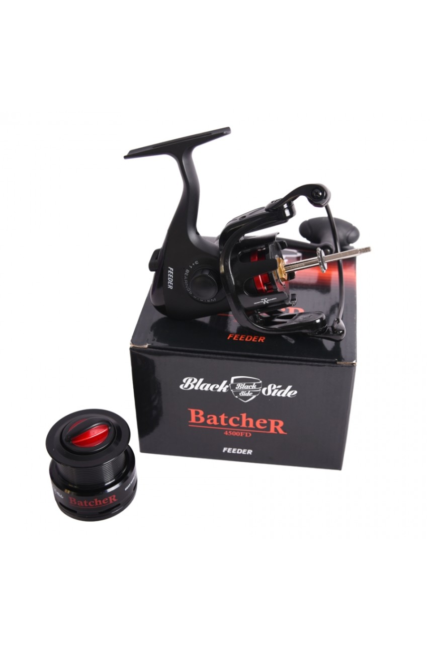 Катушка безынерционная фидерная Black Side Batcher 4500FD (3+1 подш.) модель BSB4500FD от Black Side