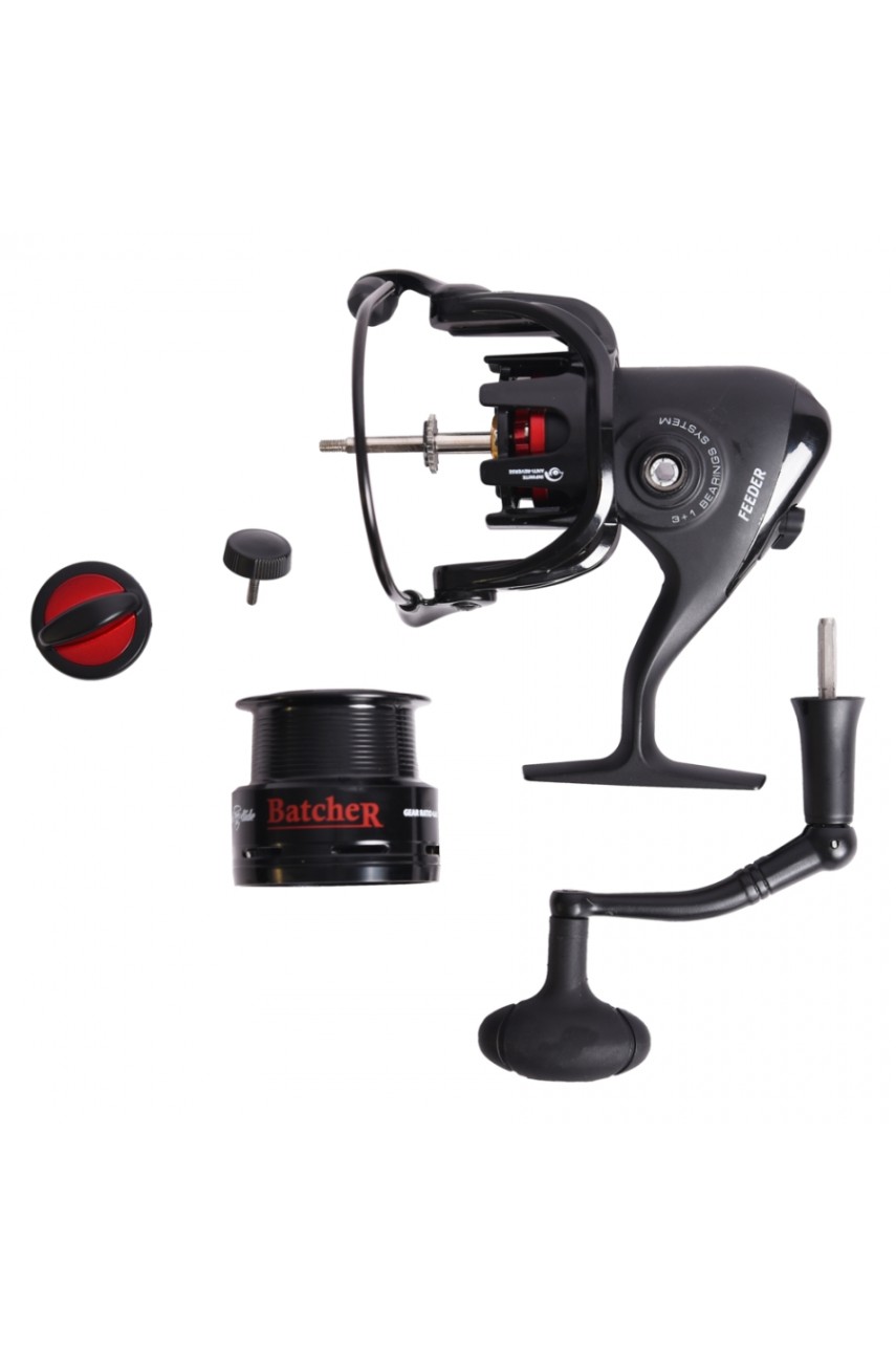 Катушка безынерционная фидерная Black Side Batcher 4500FD (3+1 подш.) модель BSB4500FD от Black Side