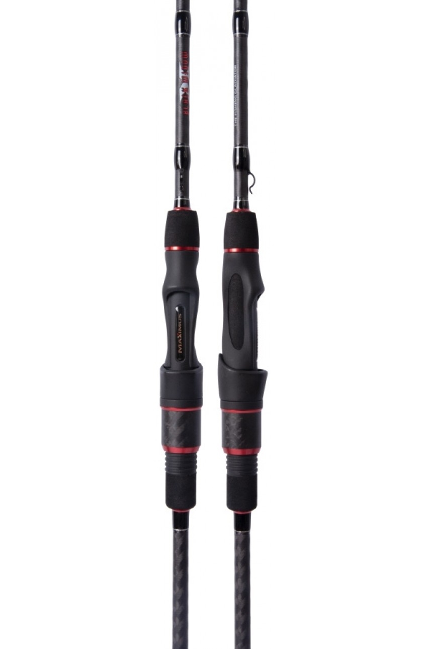 Удилище спиннинговое Maximus BLACK WIDOW -X Light Jig  22M 2,2m 8-28g модель MJSSBW22M от Maximus