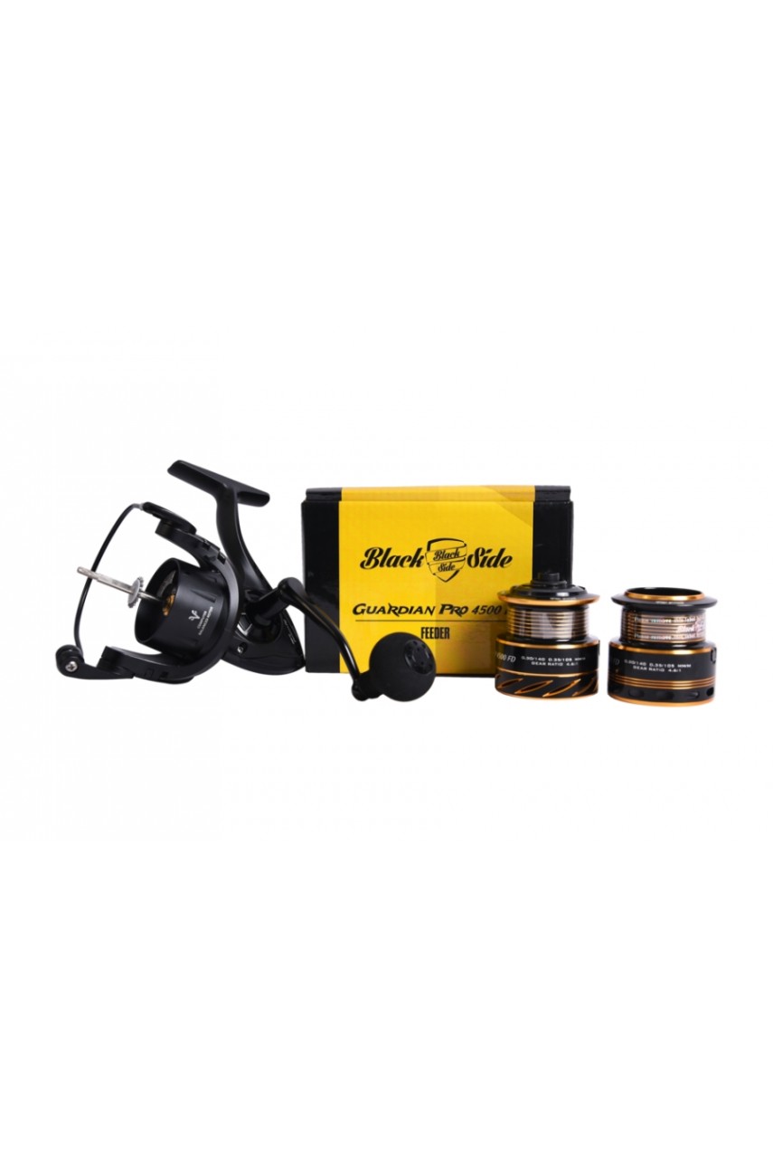 Катушка безынерционная фидерная Black Side Guardian PRO 3500FD (8+1 подш.) модель BSGP3500FD от Black Side