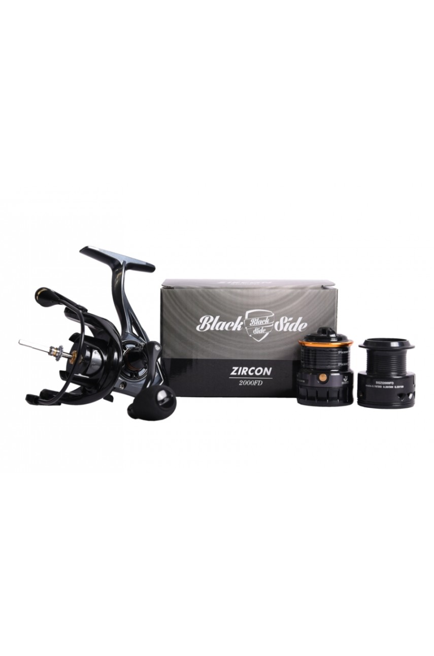 Катушка безынерционная Black Side Zircon 2000FD (7+1 подш.) модель BSZI2000FD от Black Side