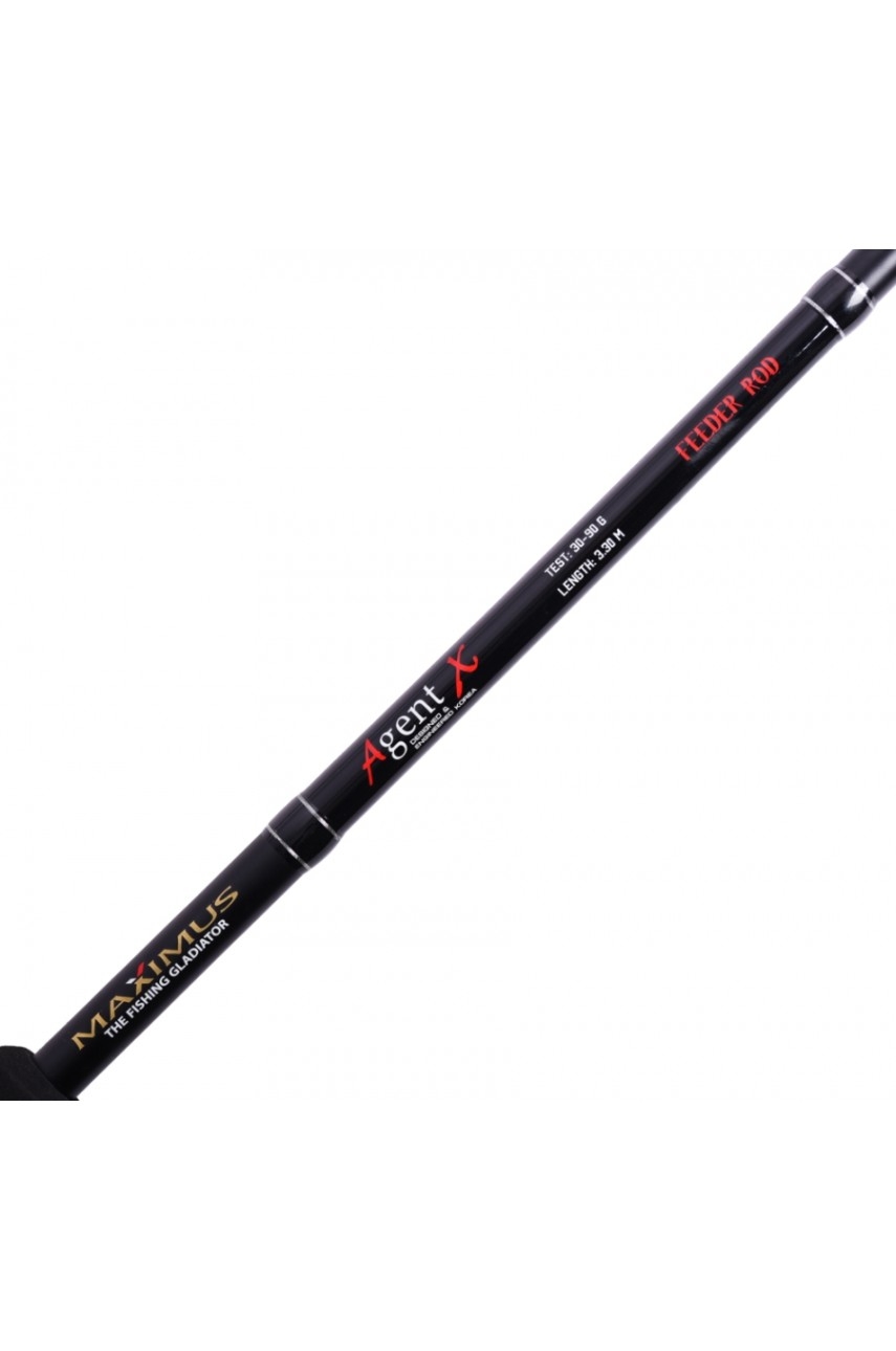 Удилище фидерное Maximus AGENT-X 330M 3,3 m 30/60/90g модель MFRAGX330M от Maximus