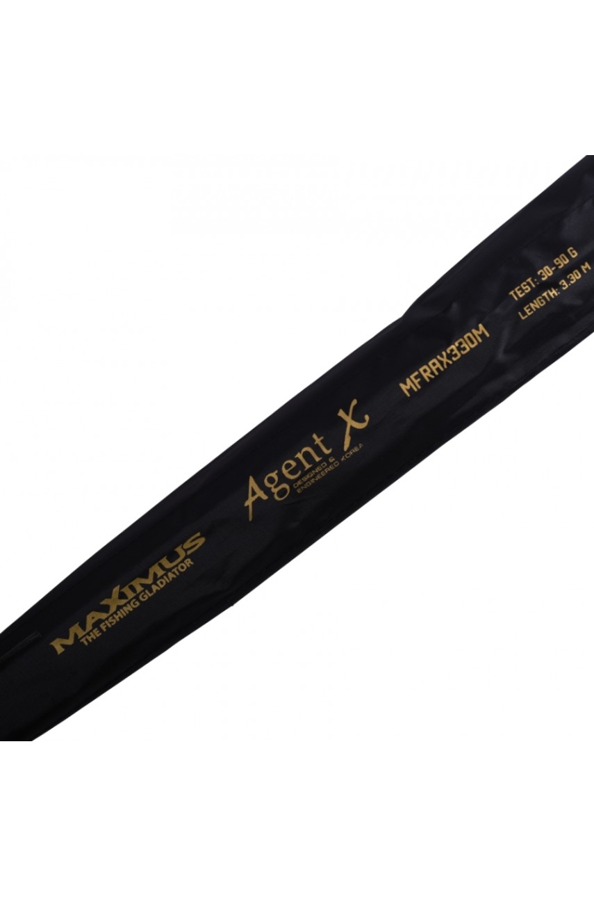 Удилище фидерное Maximus AGENT-X 330M 3,3 m 30/60/90g модель MFRAGX330M от Maximus