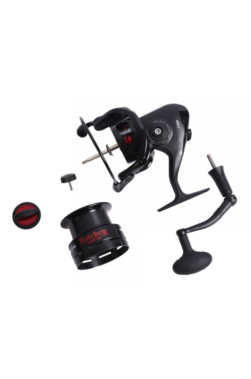 Катушка безынерционная карповая Black Side Batcher 5500FD (3+1 подш.)