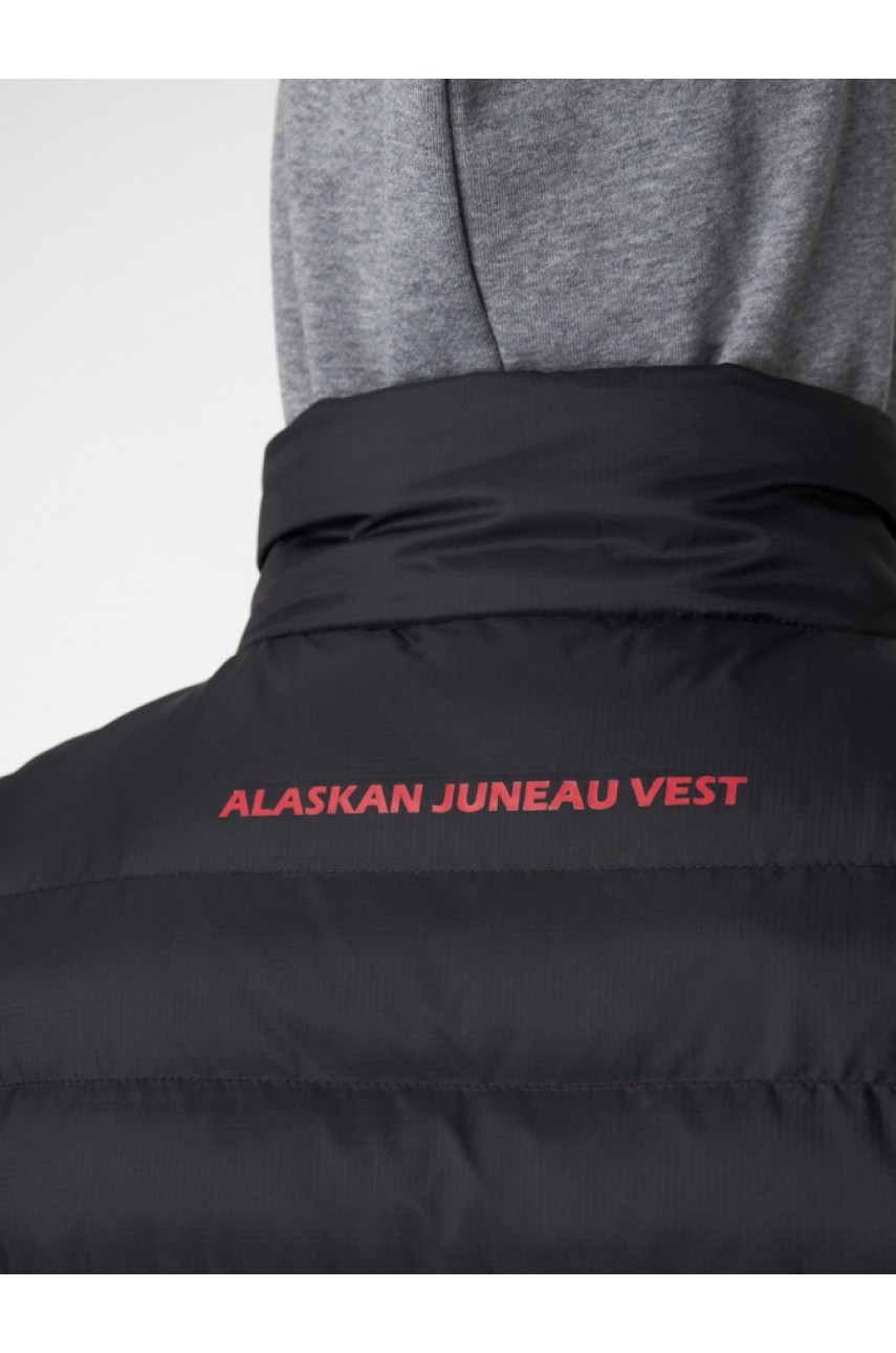 Жилет Alaskan Juneau Vest Black   S утепленный стеганый черный /красный