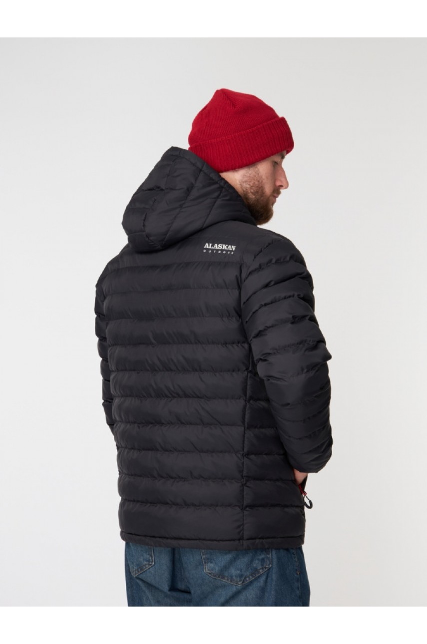 Куртка Alaskan Juneau Black XXL утепленная стеганая черный /красный