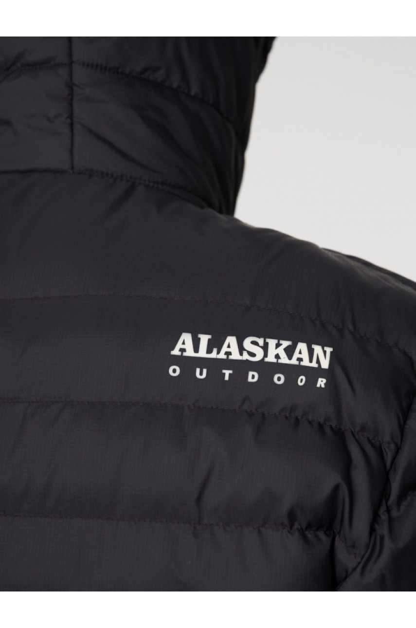 Куртка Alaskan Juneau Black L утепленная стеганая черный /красный