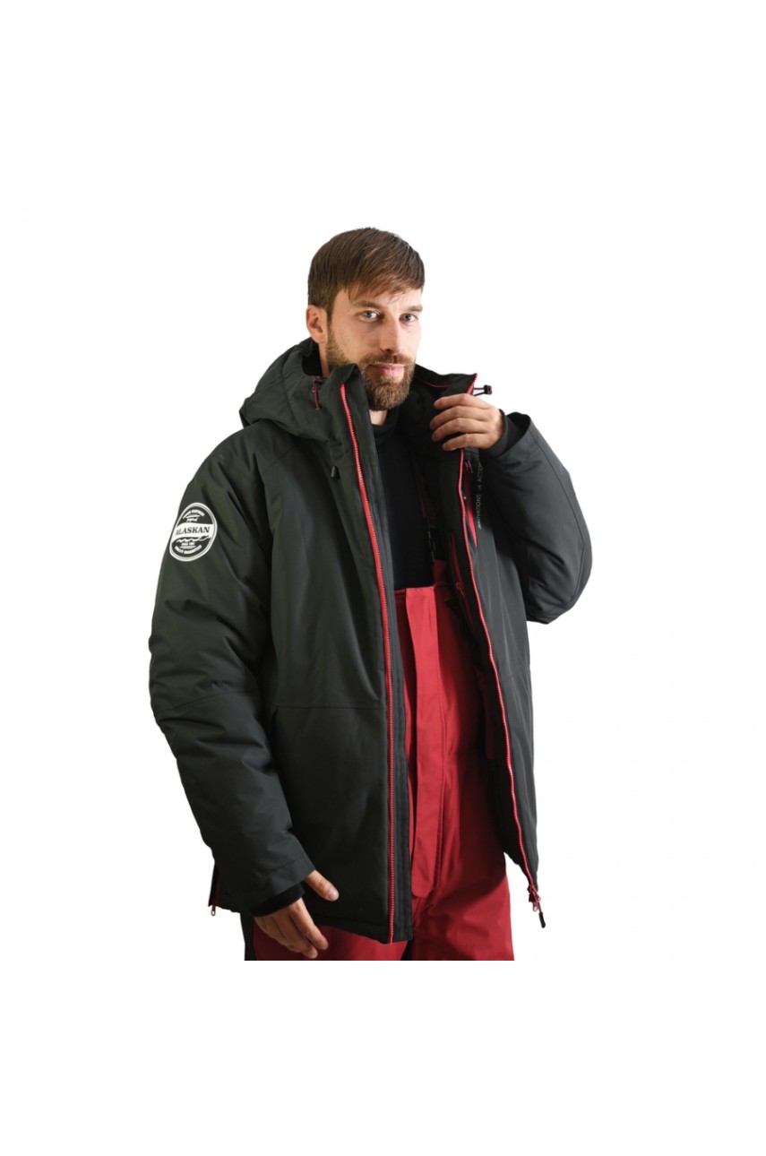 Куртка зимняя Alaskan APACHE тем.серая  XL