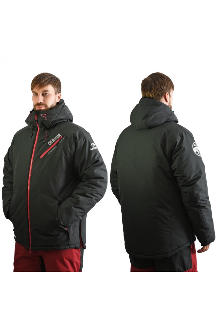 Куртка зимняя Alaskan APACHE тем.серая  XL