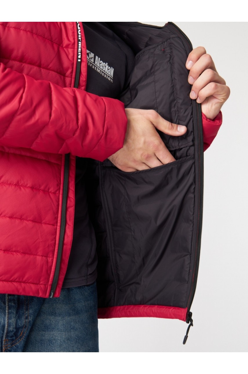 Куртка Alaskan Juneau Red  M утепл.стеганая