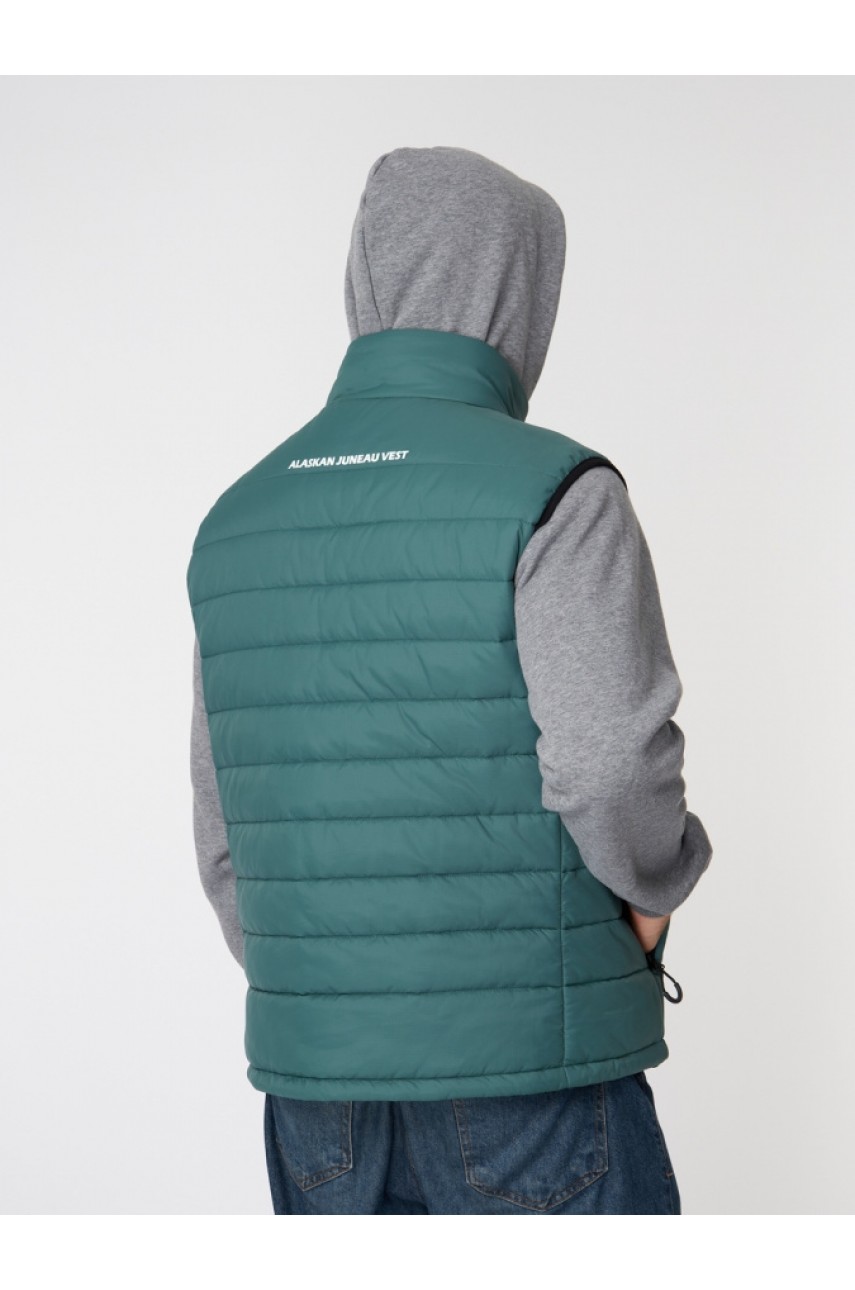 Жилет Alaskan Juneau Vest Green   S утепл.стеганый