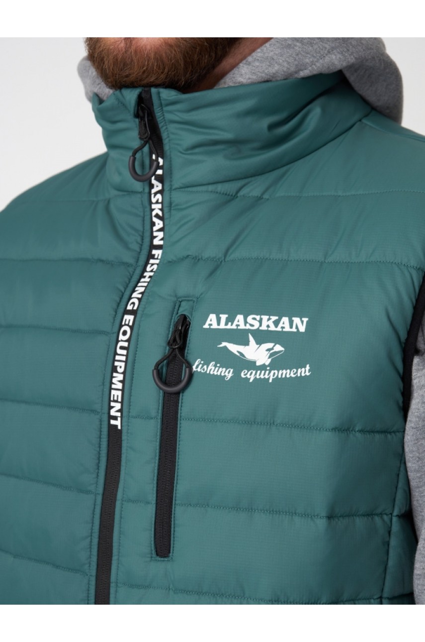 Жилет Alaskan Juneau Vest Green XXL утепл.стеганый