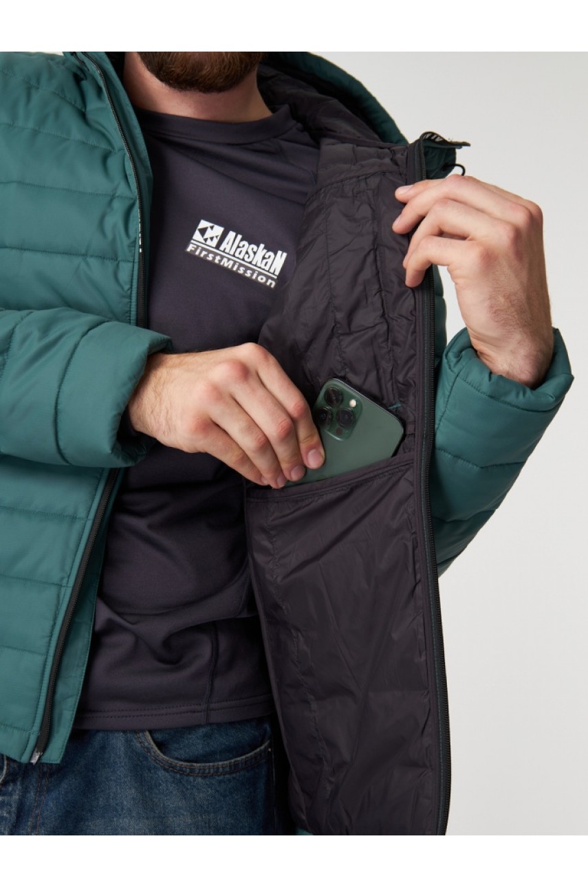 Куртка Alaskan Juneau Green XXXL утепл.стеганая