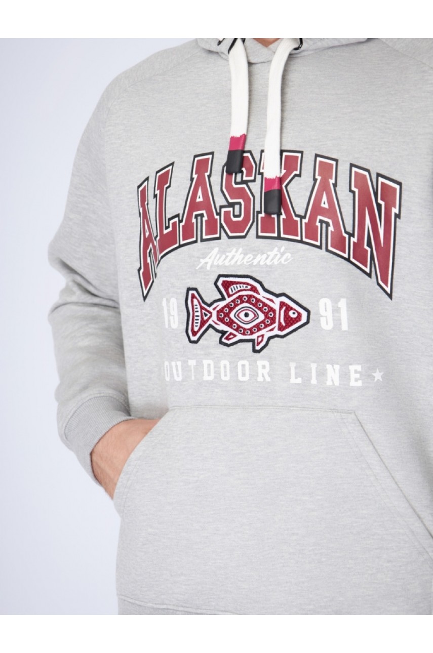 Толстовка Alaskan Promo Hoodie Gray    S