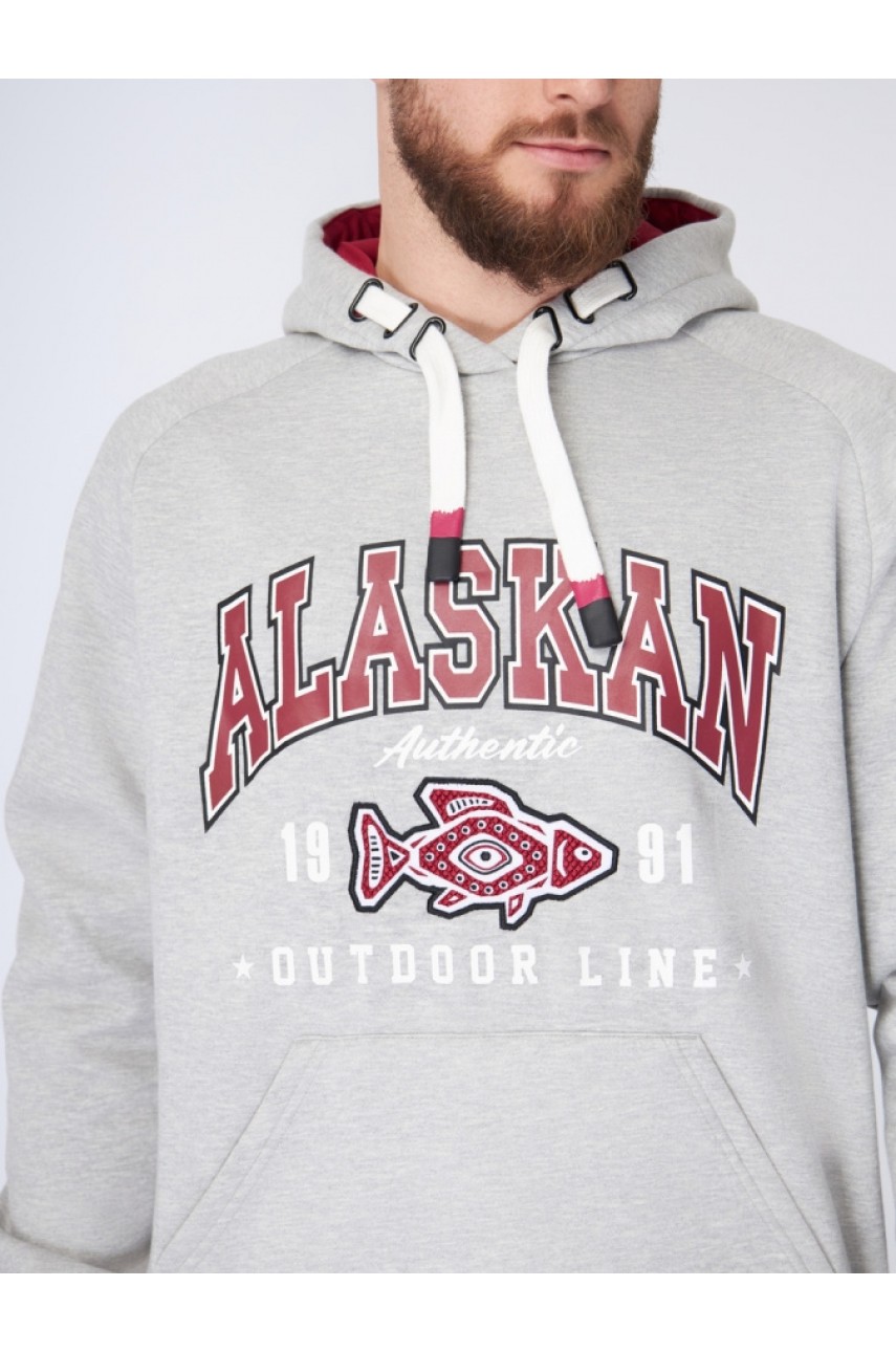 Толстовка Alaskan Promo Hoodie Gray L