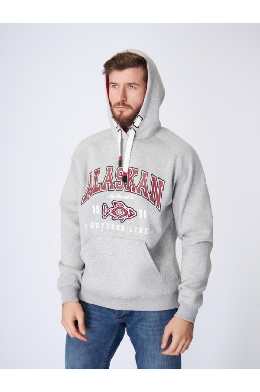 Толстовка Alaskan Promo Hoodie Gray L