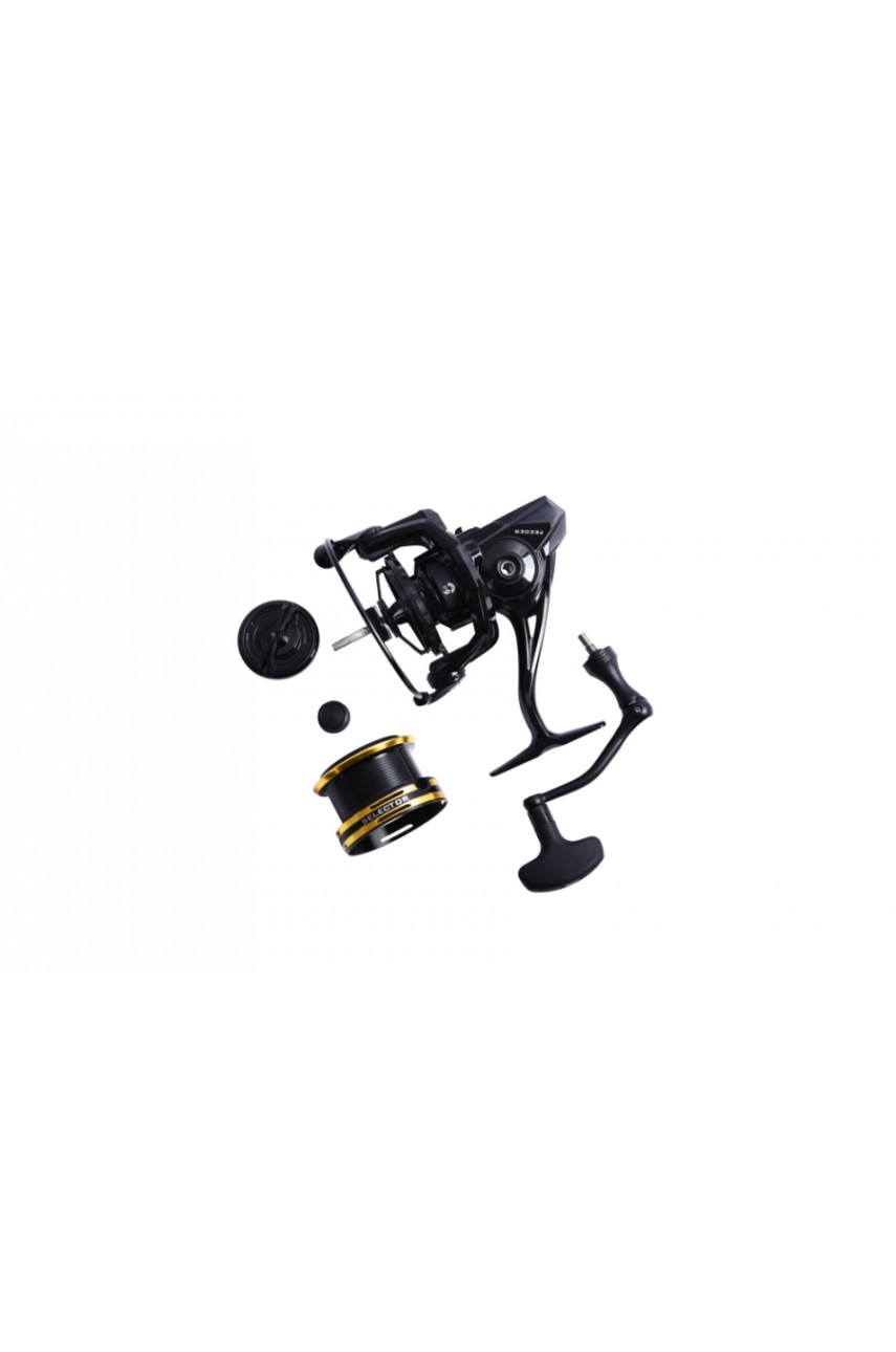 Катушка безынерционная фидерная Black Side Selector 5500FD (6+1 подш.)