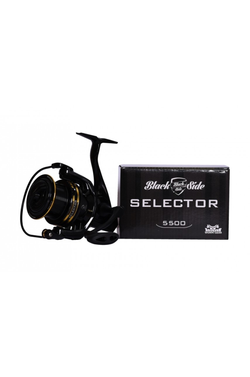 Катушка безынерционная фидерная Black Side Selector 5500FD (6+1 подш.)
