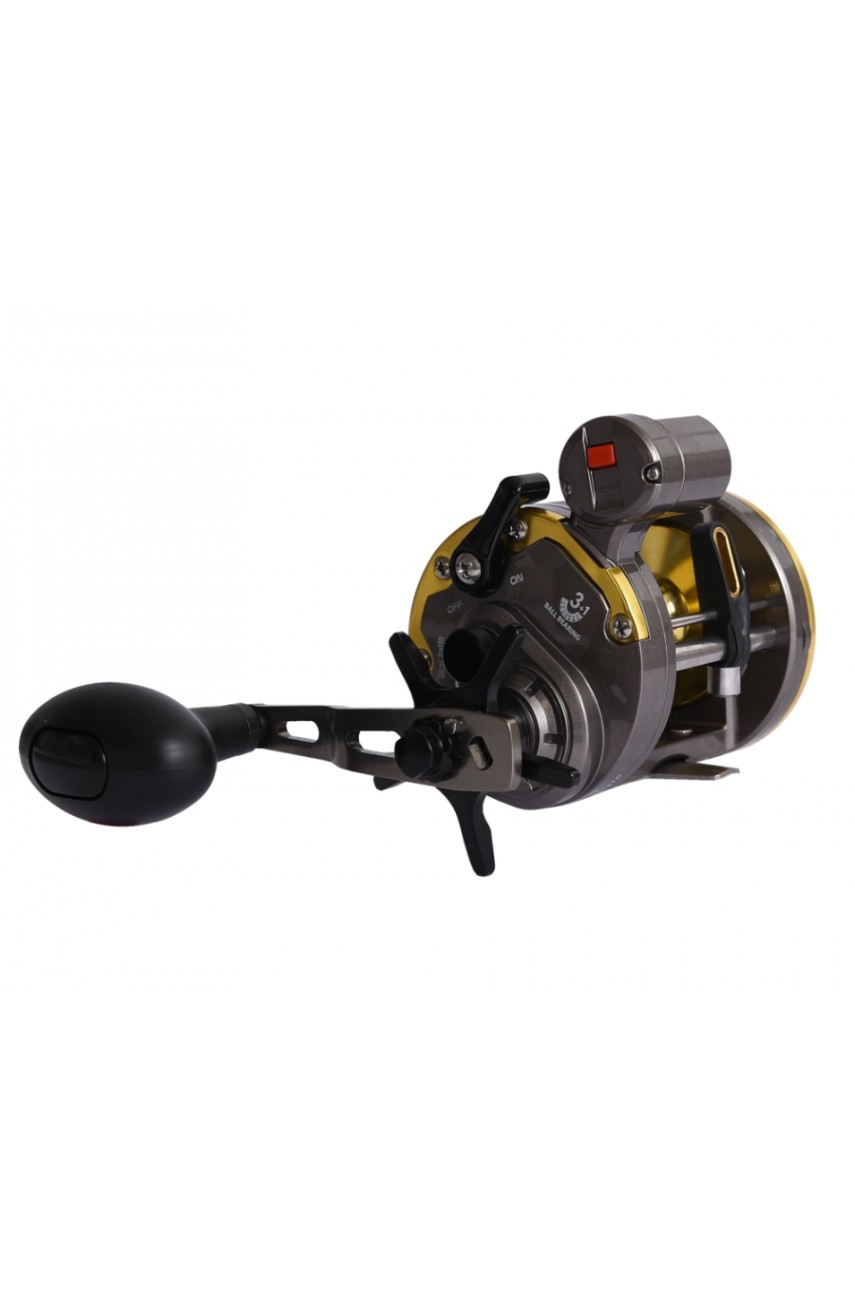 Катушка мультипликаторная Black Side TROLL PRO 300