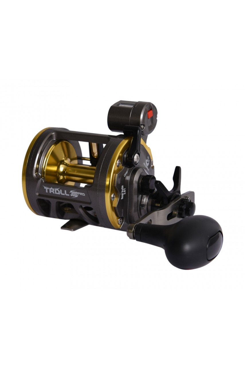 Катушка мультипликаторная Black Side TROLL PRO 300