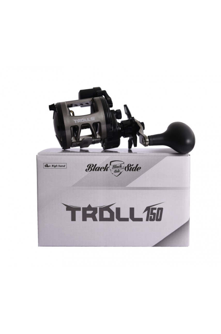 Катушка мультипликаторная Black Side TROLL 150
