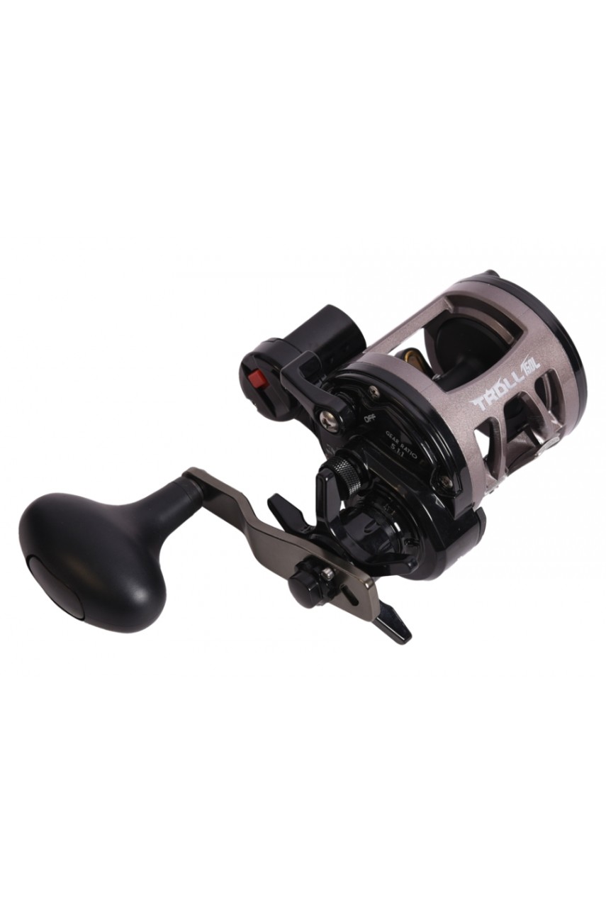 Катушка мультипликаторная Black Side TROLL 150L (лев. рука)