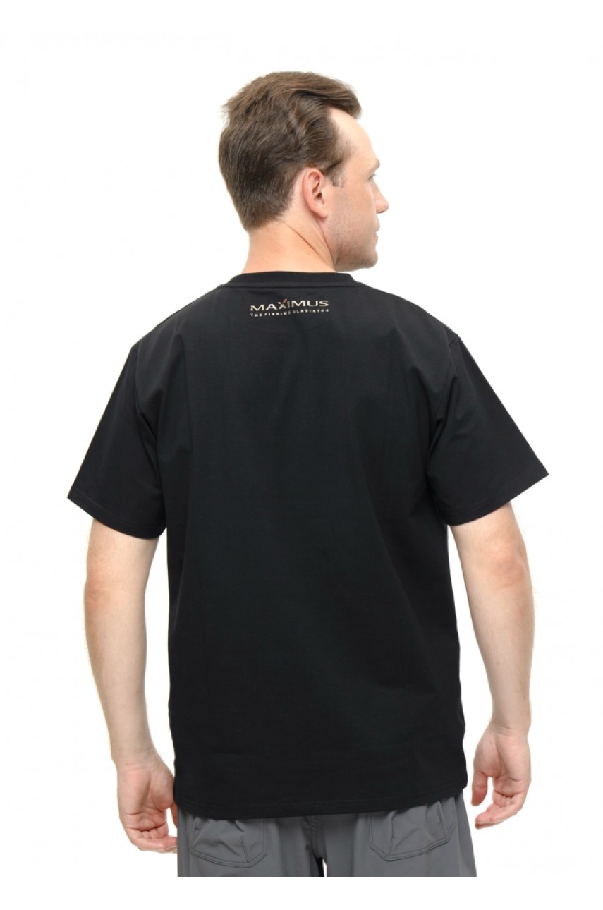 Футболка Maximus чёрная XXXXL (MCTSB)