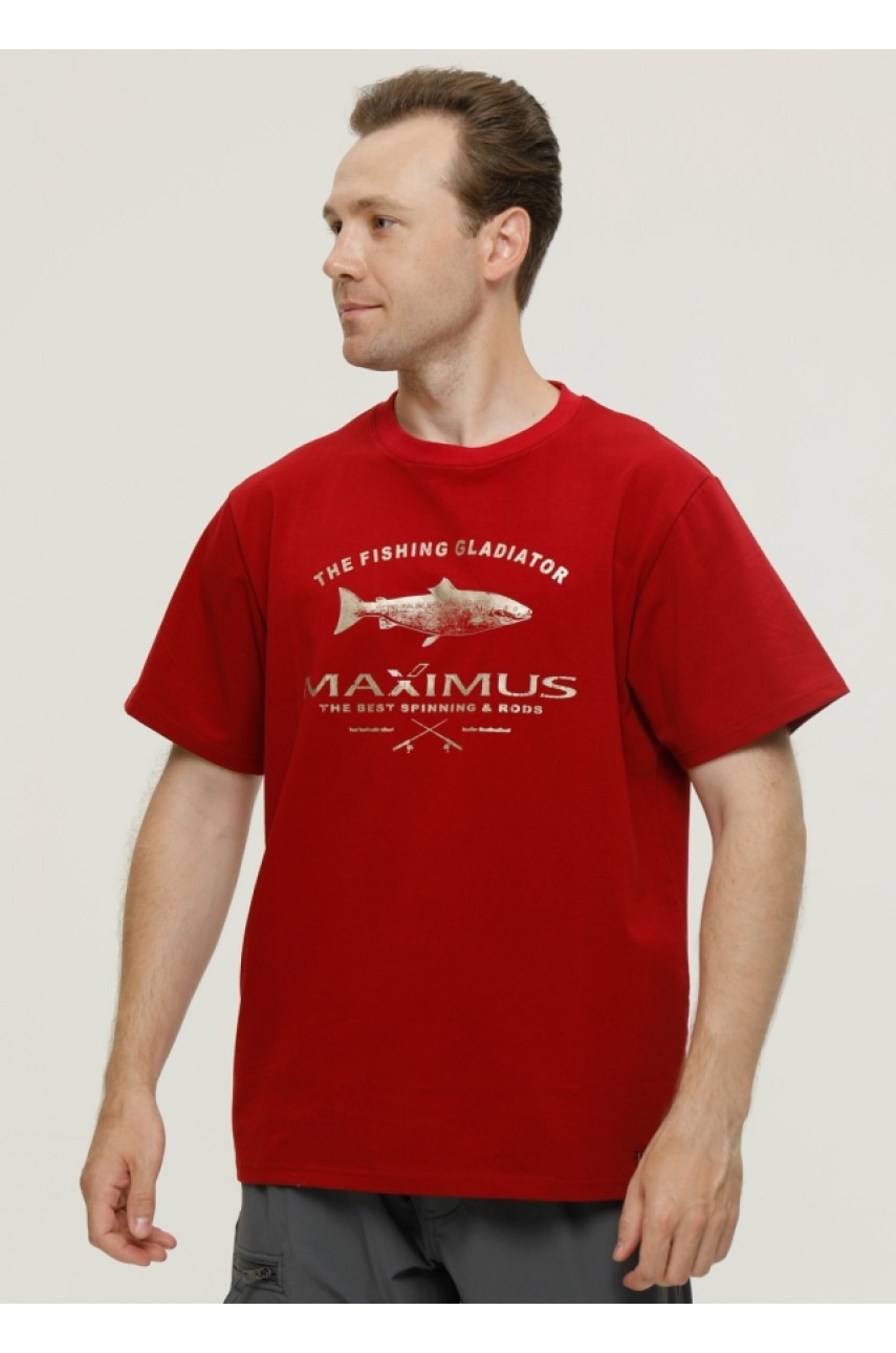 Футболка Maximus красная   S ( MCTSR)