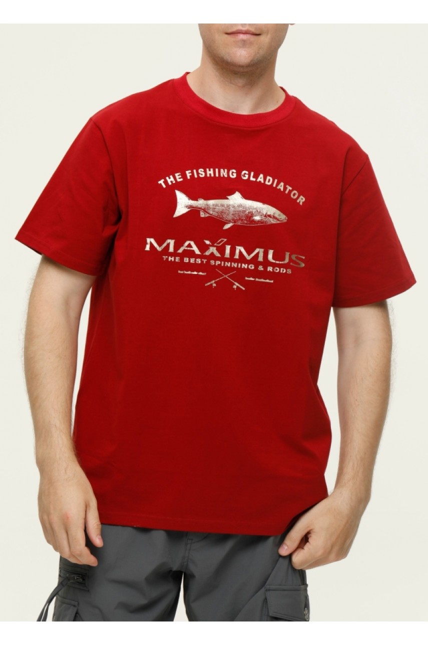 Футболка Maximus красная   S ( MCTSR)