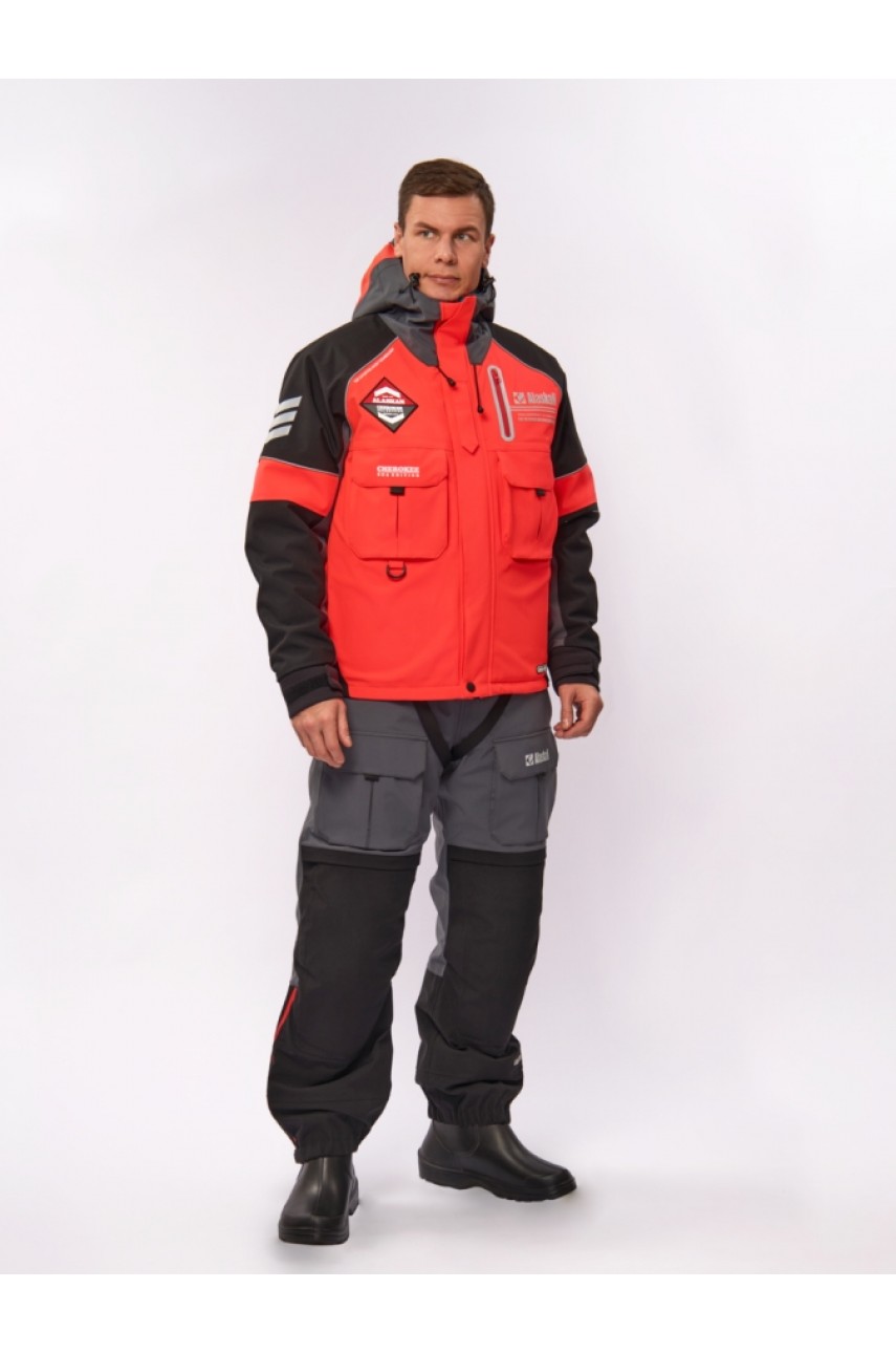 Костюм зимний Alaskan Cherokee Sea Edition  XL красный/серый/черный