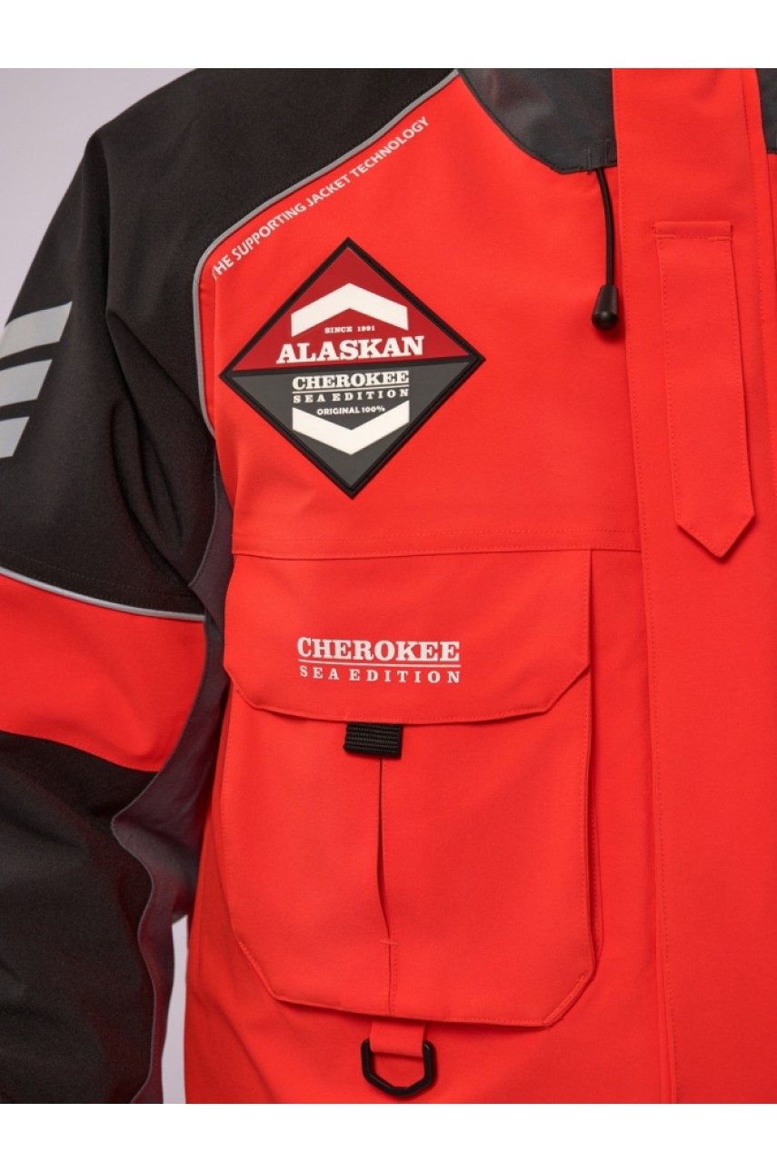 Костюм зимний Alaskan Cherokee Sea Edition  XXXL красный/серый/черный