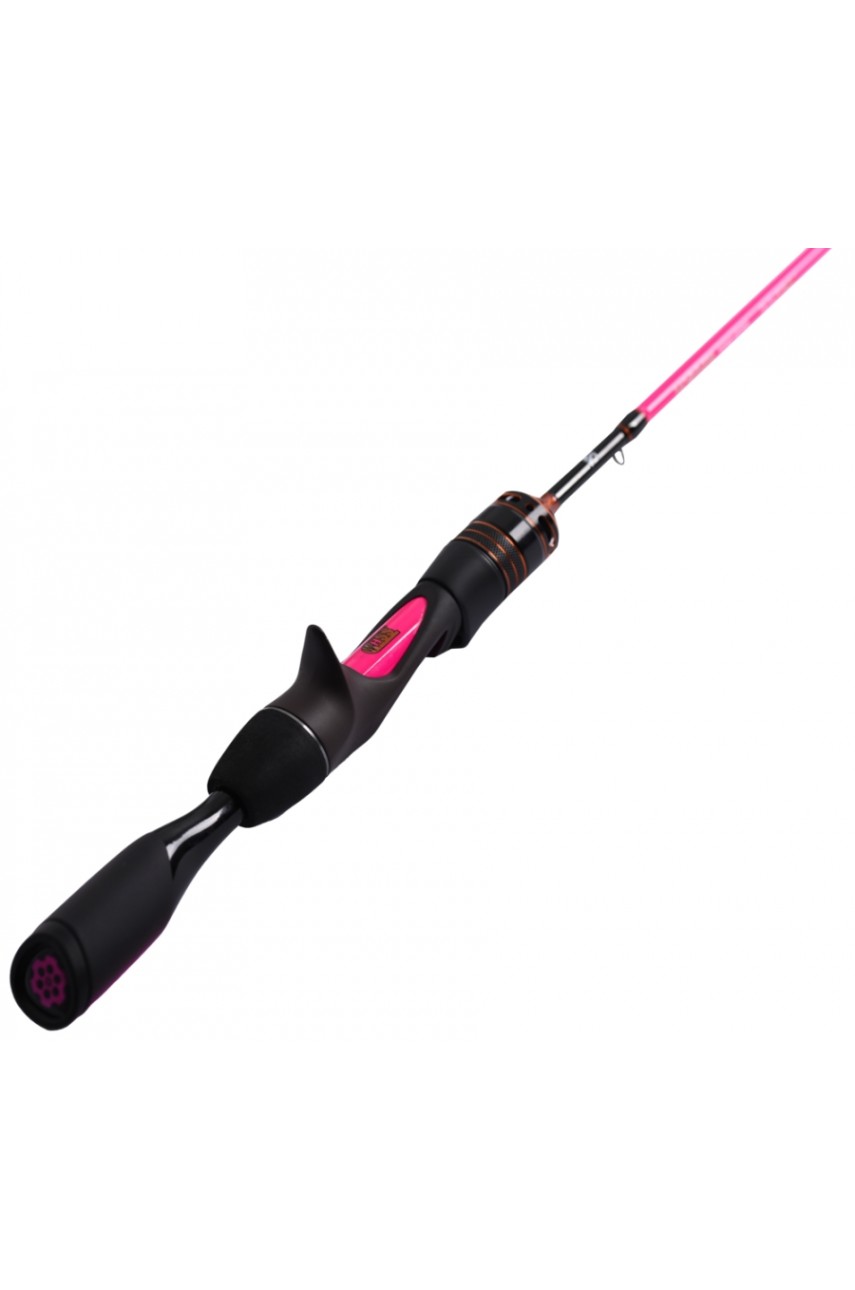 Удилище каст. Maximus MINIGUN C PINK LE 18UL 1,8m 2-8g  (top solid)