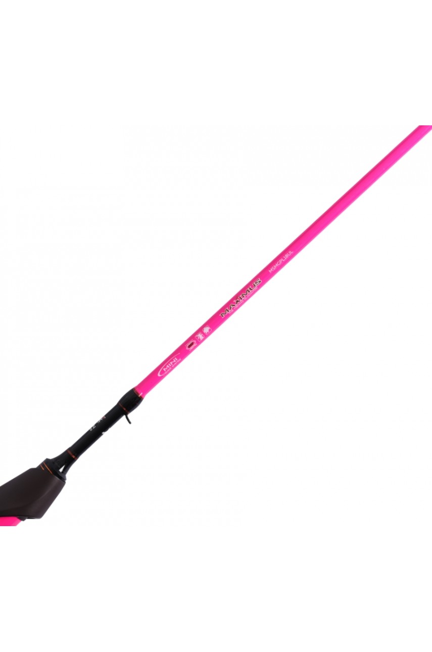 Удилище спин. Maximus MINIGUN PINK LE 18UL 1,8m 2-8g (top solid)