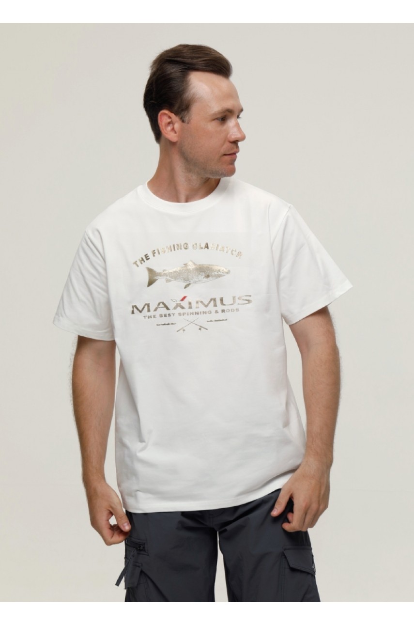 Футболка Maximus белая XL