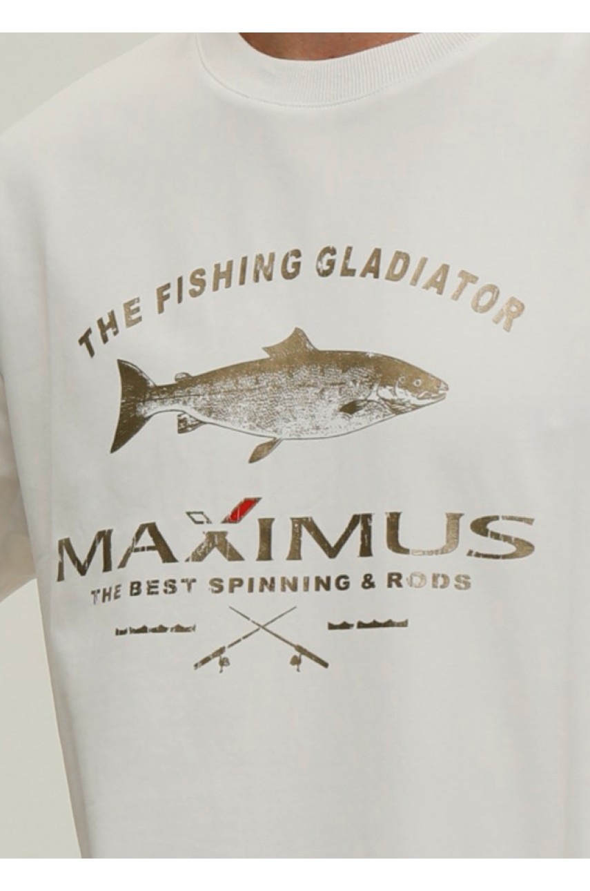 Футболка Maximus белая XL