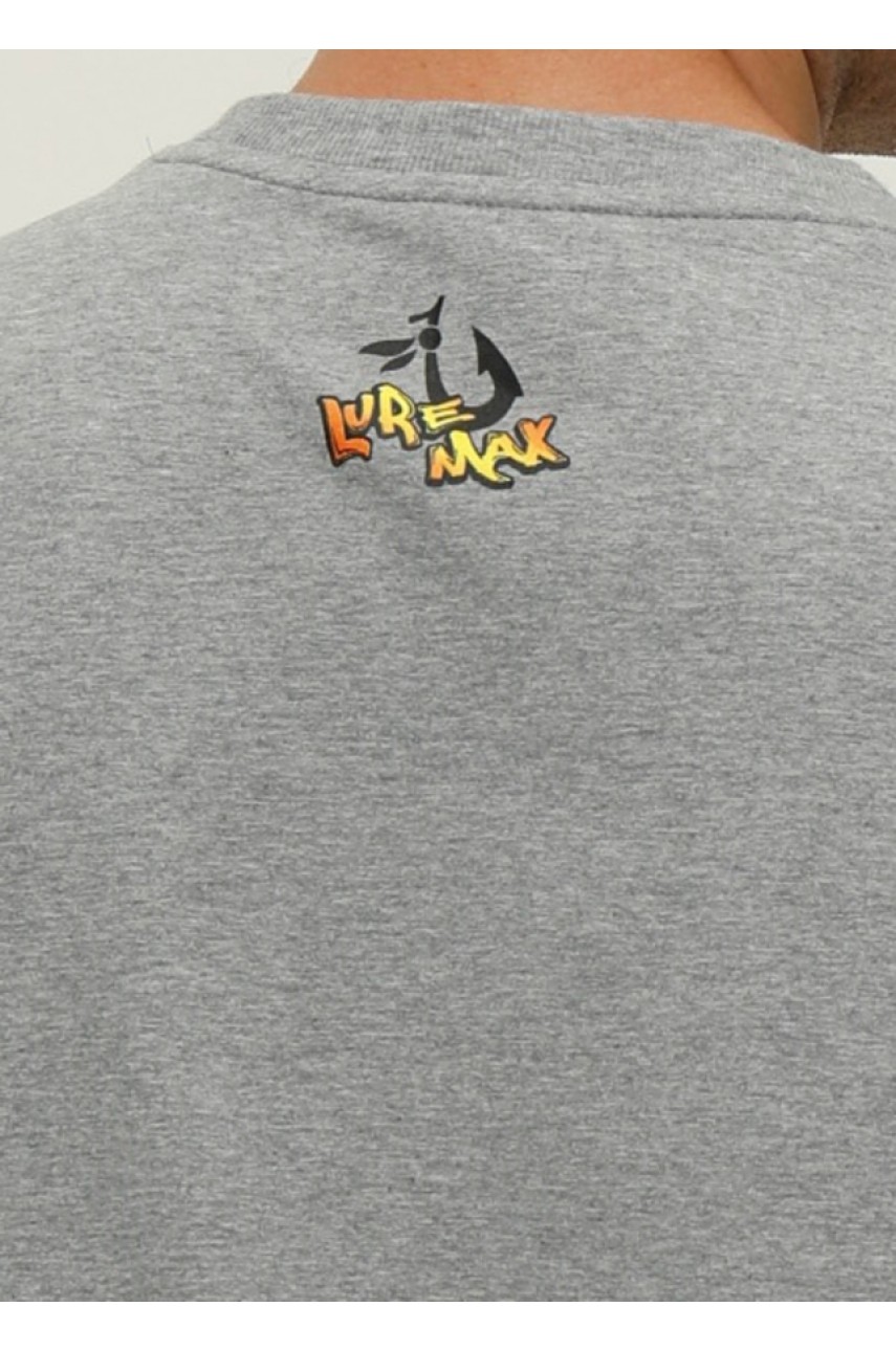 Футболка LUREMAX серая XXXL