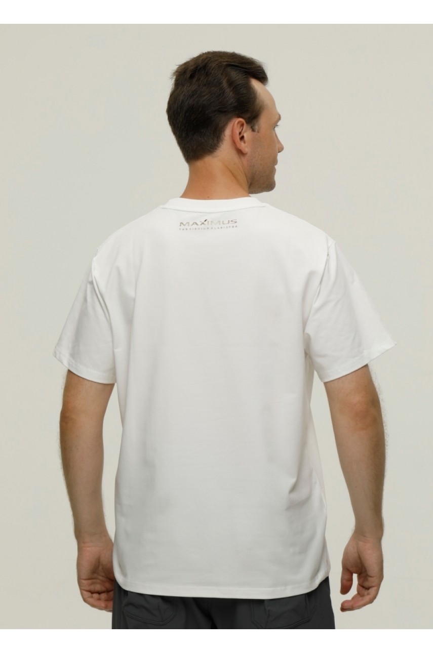 Футболка Maximus белая XXXL