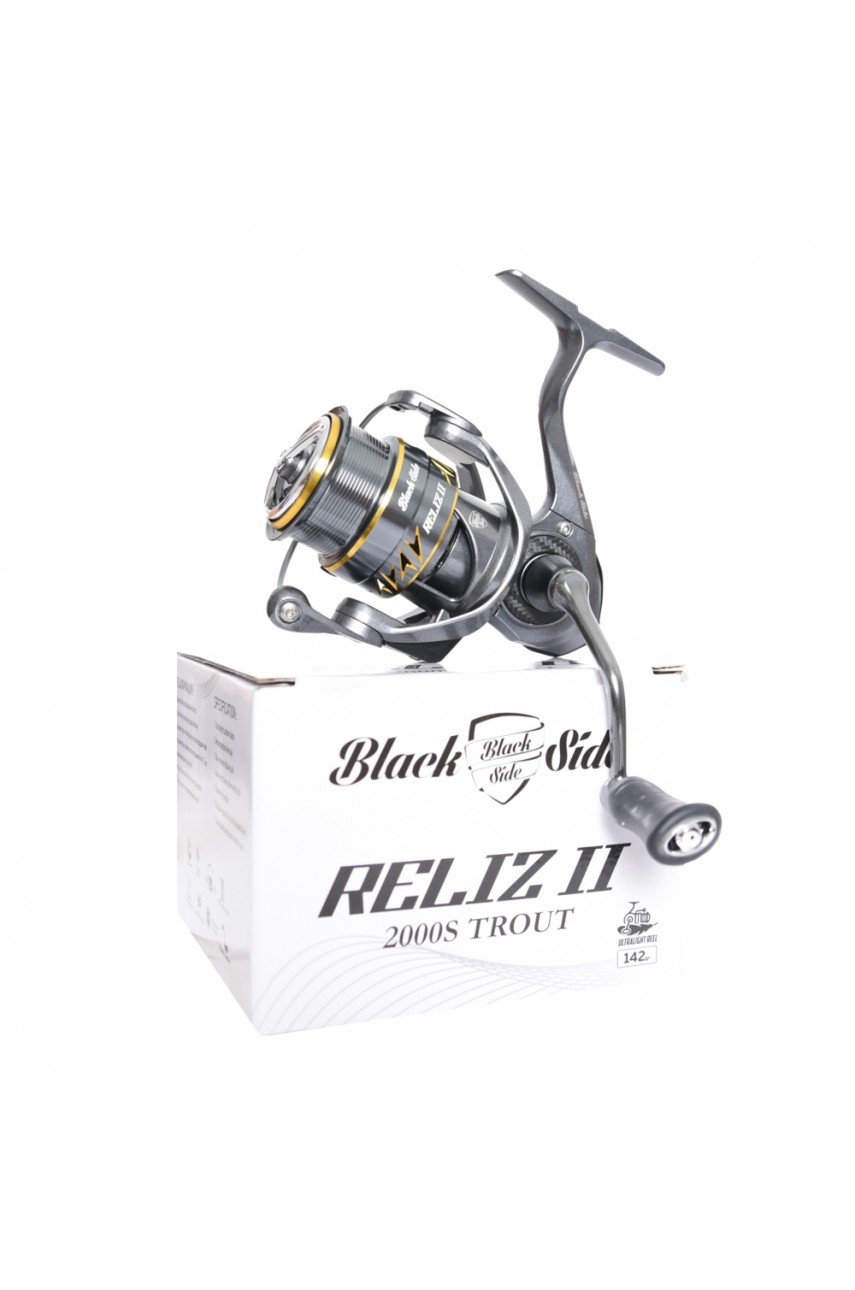 Катушка безынерционная ультралайт Black Side Reliz II 1000S Nano (6+1 подш.) Катушка безынерционная ультралайт Black Side Reliz II 1000S Nano (6+1 подш.)