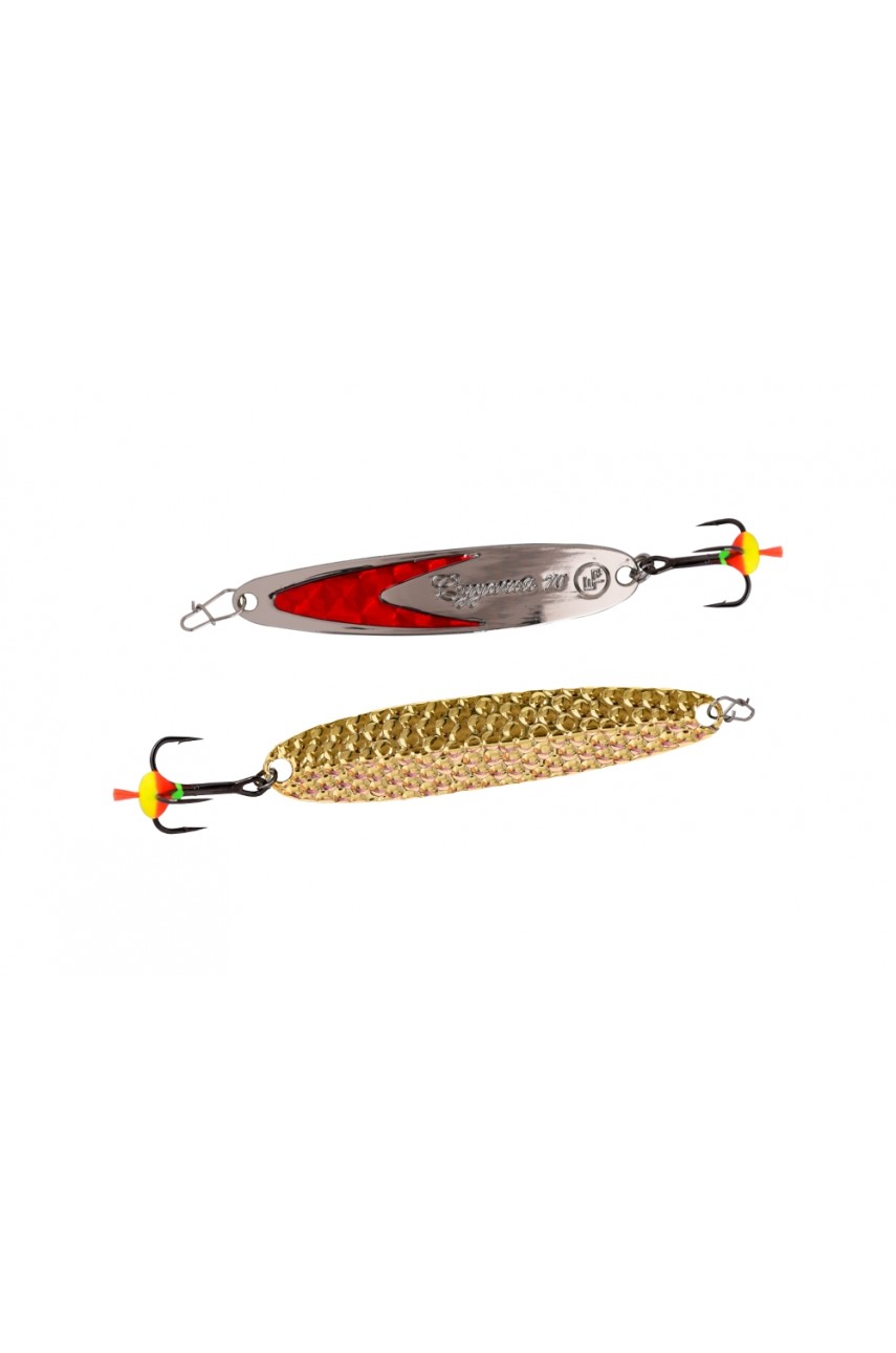 Блесна вертикальная ECOPRO Судачья красн.флекс, 70мм, 15г, GB/SRF