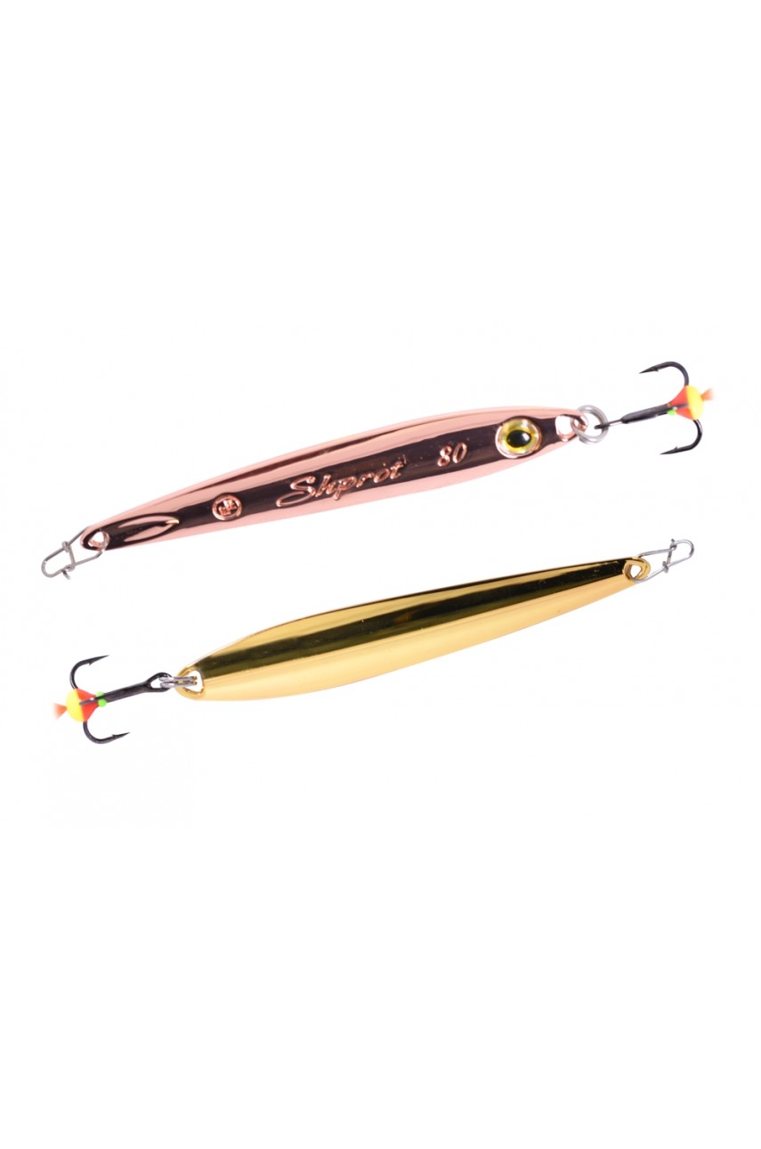 Блесна вертикальная ECOPRO Shprot, 75мм, 13г, BL/SRF Блесна вертикальная ECOPRO Shprot, 75мм, 13г, BL/SRF